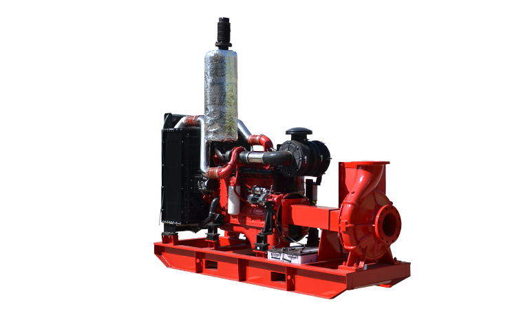 Diesel Engine End Suction Fire Fighting Pump